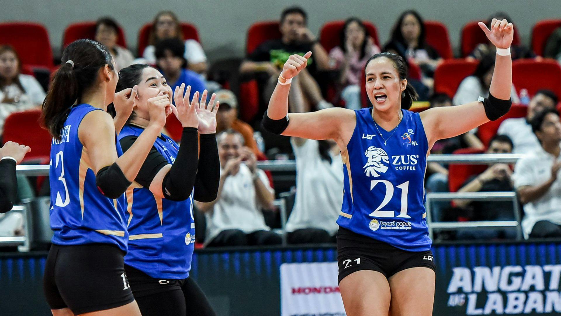 Surging ZUS Coffee eyes third straight win in PVL All-Filipino Conference vs Petro Gazz